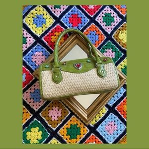 🍵 Y2K Matcha Green Leather Tube Mini Shoulder Bag 🍵